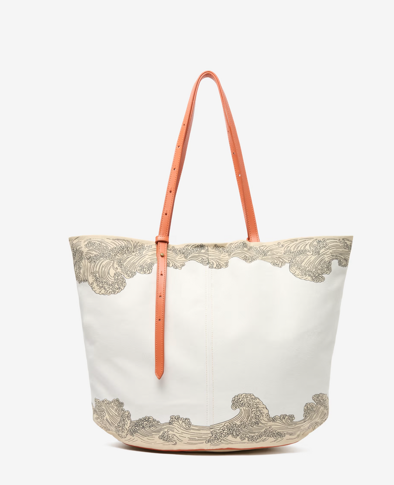 Soft Shopping Bag - Poseidon - Natural