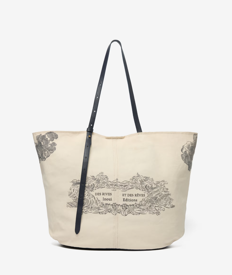 Soft Shopping Bag - Des Rives Et Des Reves - Night
