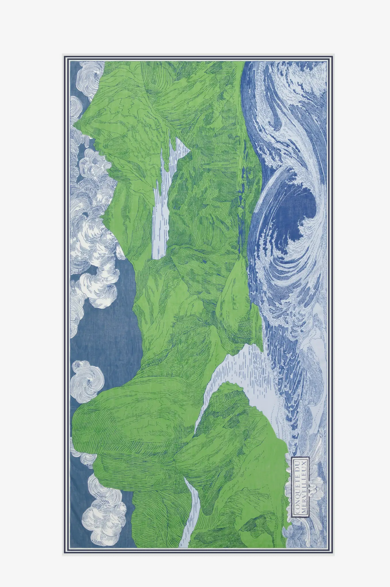 Scarf 100 - Balthazar - Blue