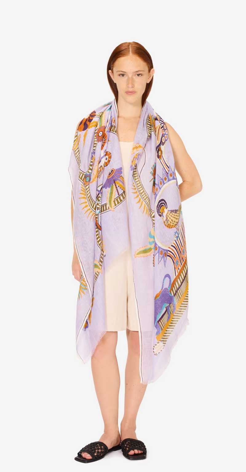 Scarf 100 - Diego - Lavender