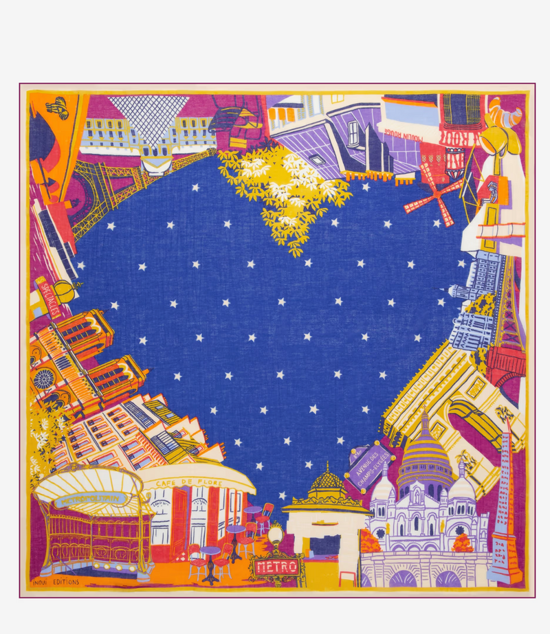 Square 100 - J'Aime Paris - Night