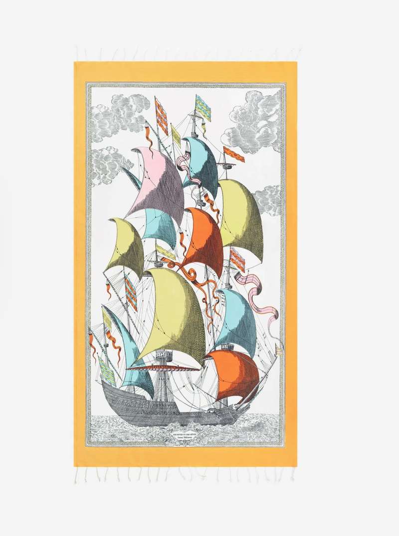 Fouta Towel 100 - Des Rives Et Des Reves - Multicolor
