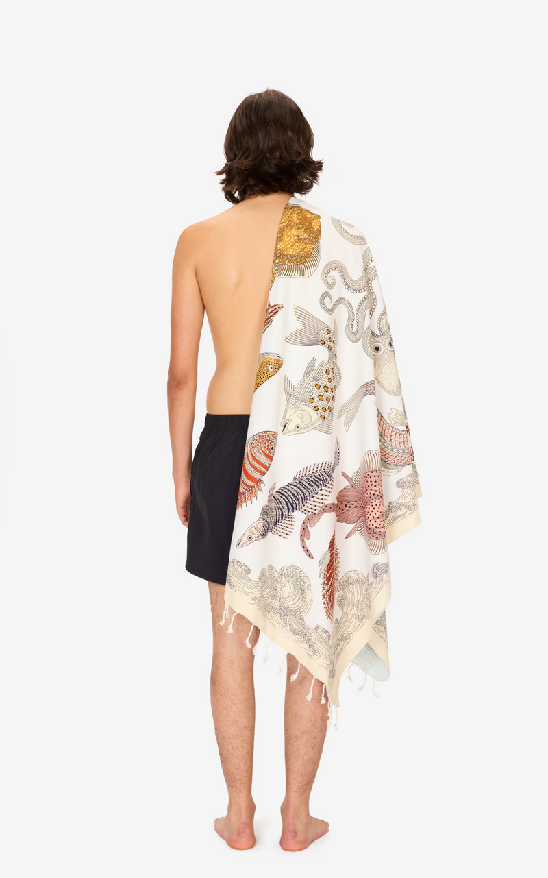 Fouta Towel 100 - Poseidon - Natural