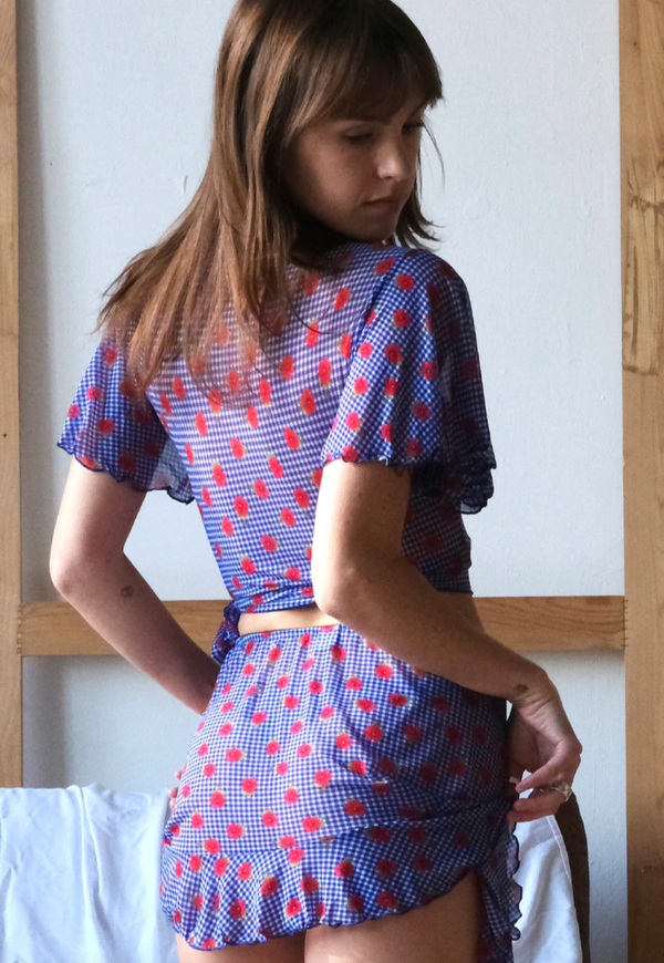 Picnic Club Short Sleeve Wrap