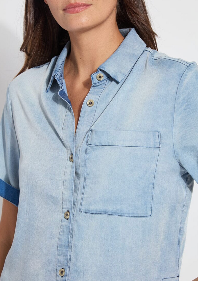 Bianca St Chambray Short Sleeve