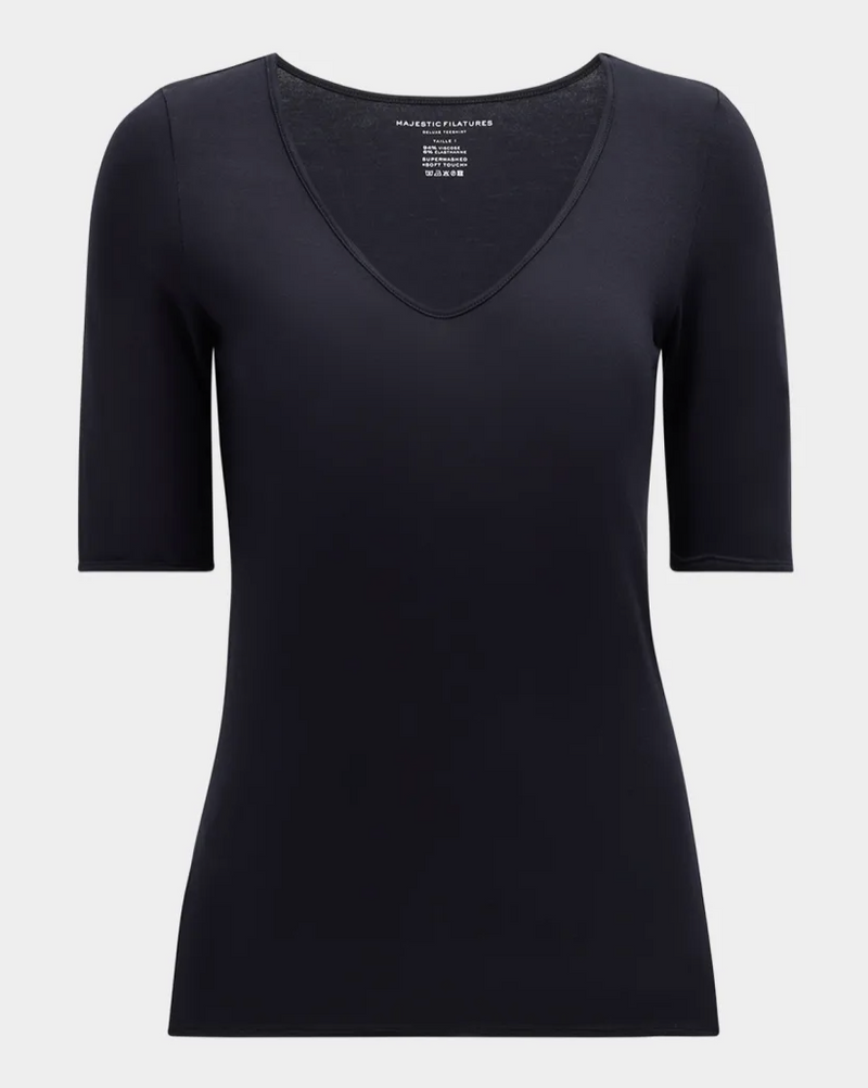 Soft Touch Elbow Sleeve Tee