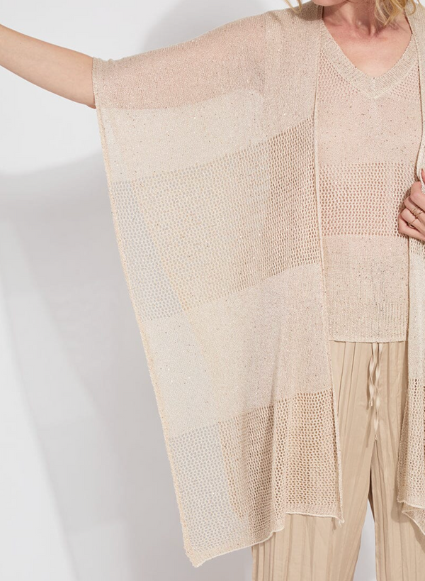 Riva Mesh Sequin Shrug