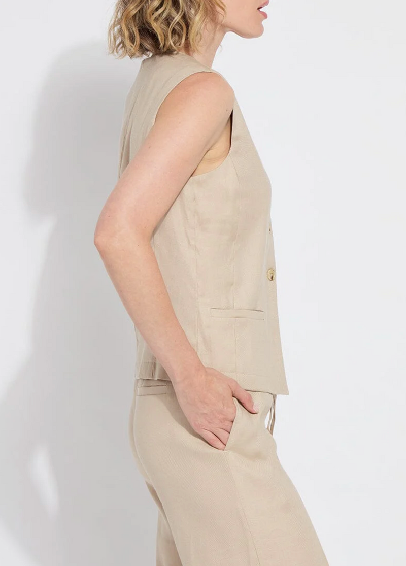 Nixie Linen Gilet