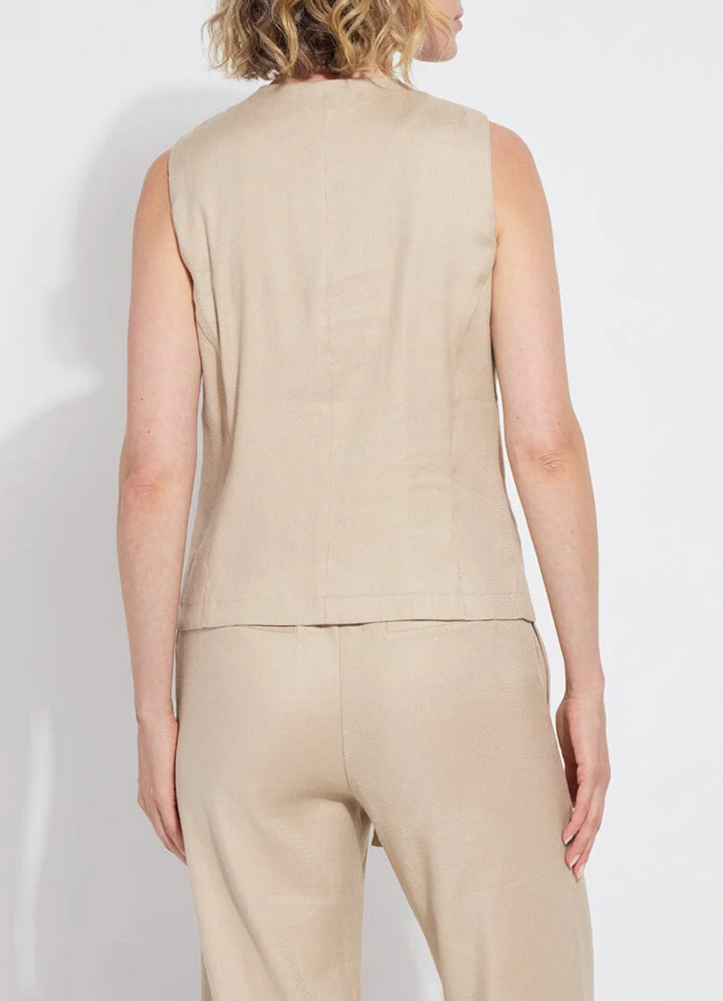 Nixie Linen Gilet