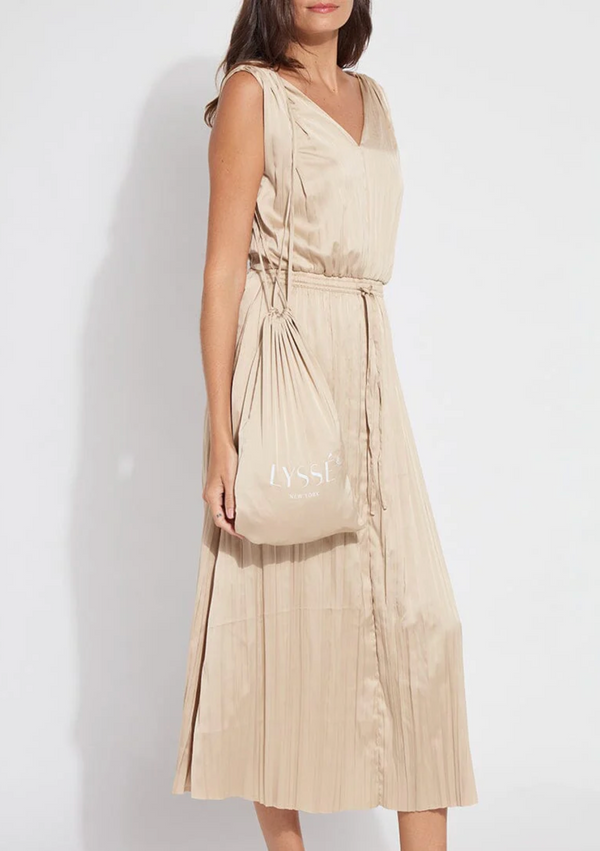 The Packable Pleated Dress