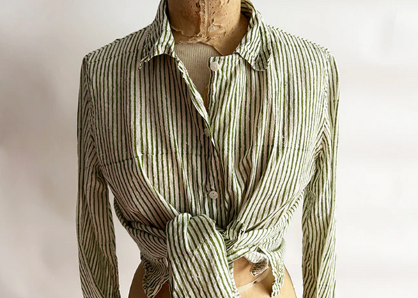 Striped Button Shirt