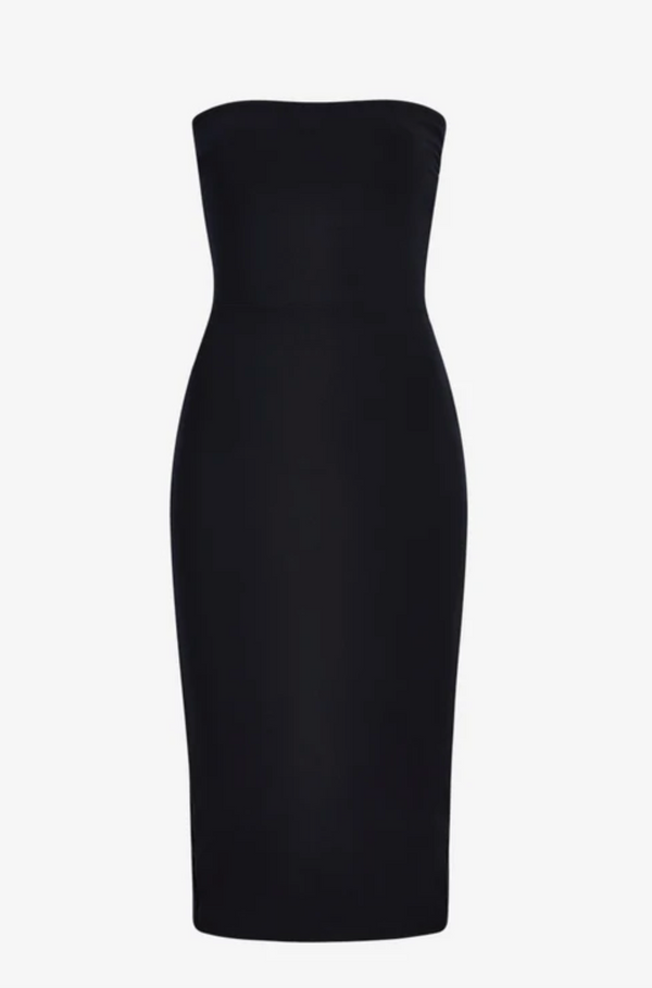 Butter Luxe Strapless Midi Dress