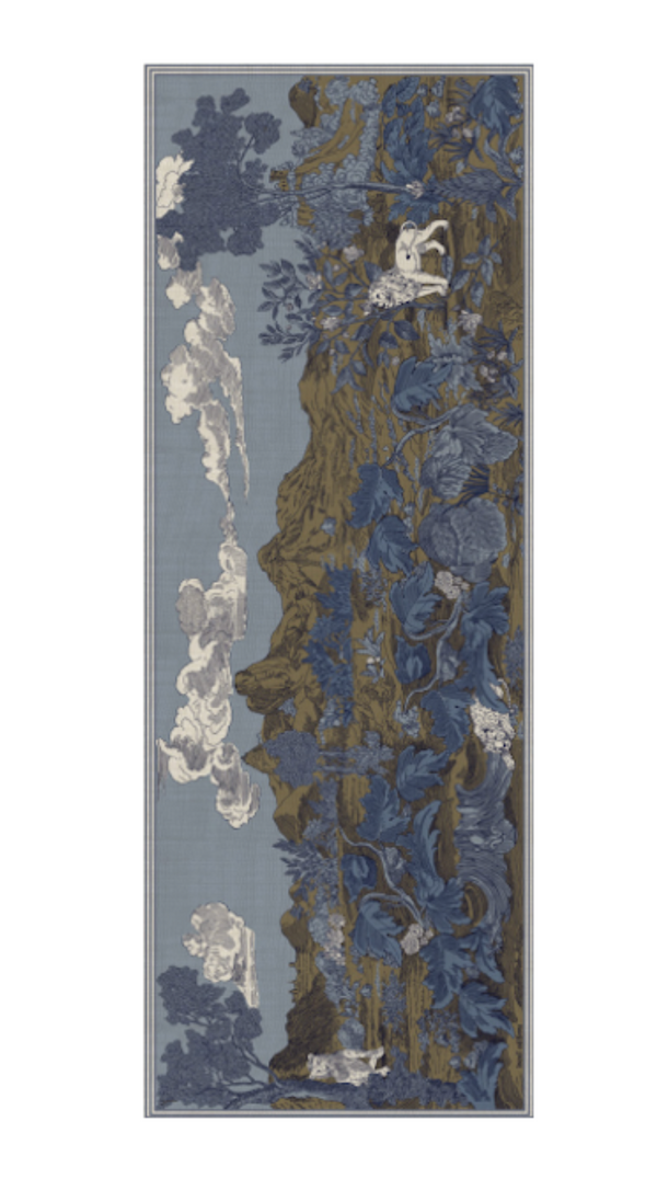 70 Histoire Blue Scarf