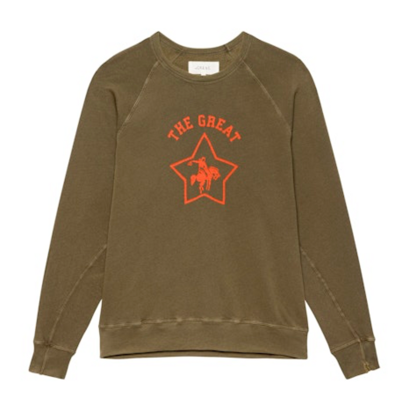 The College Sweatshirt W/ Rodeo Star
