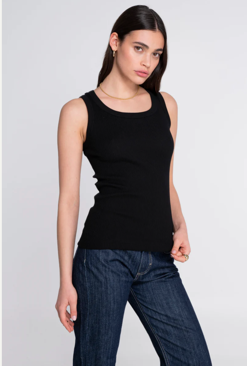 Cotton Ribbed tank top
