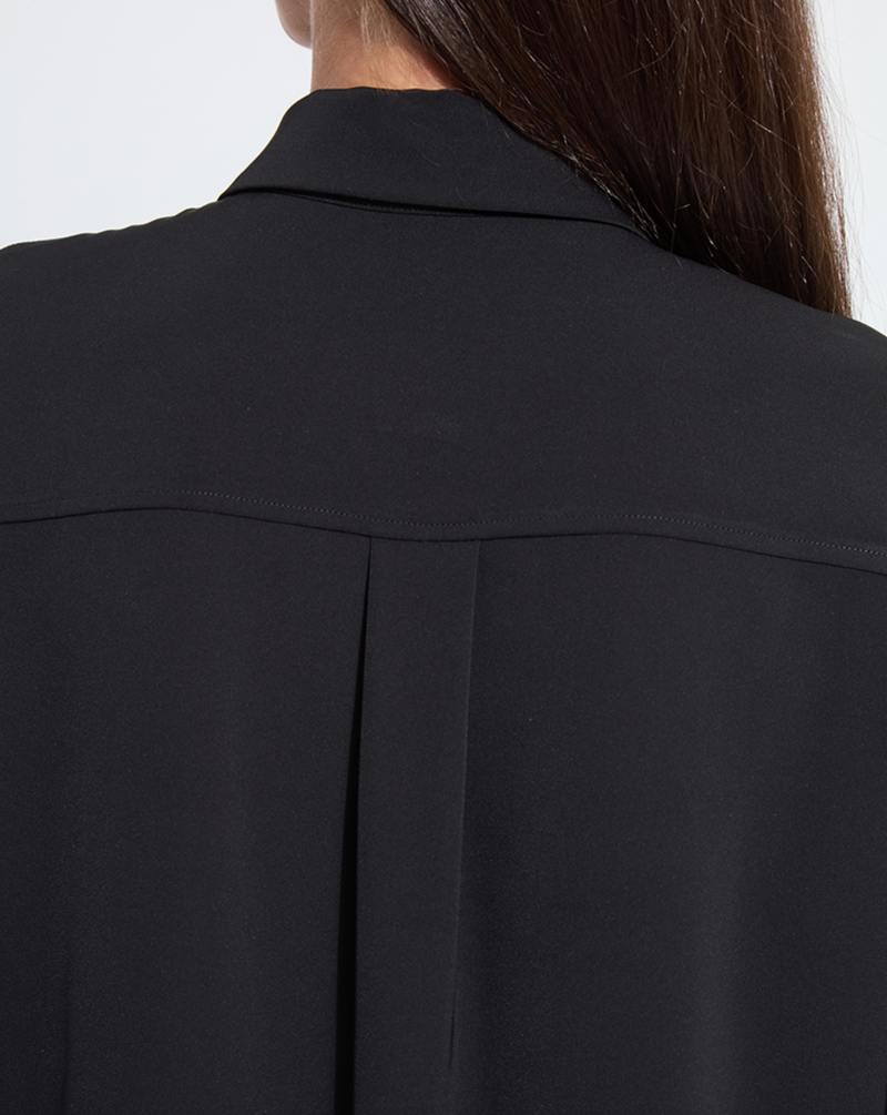 Lizeth Embellished Tuxedo Shirt