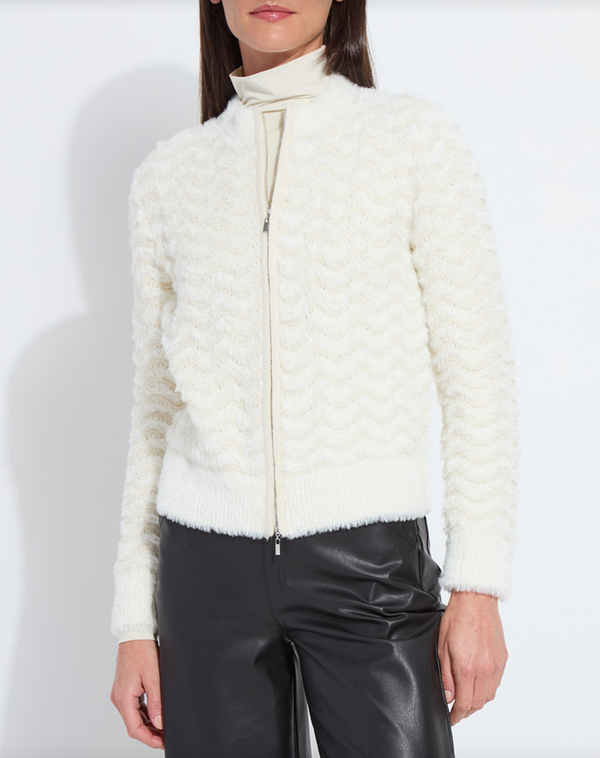 Ivanna Zip Front Kint Bomber