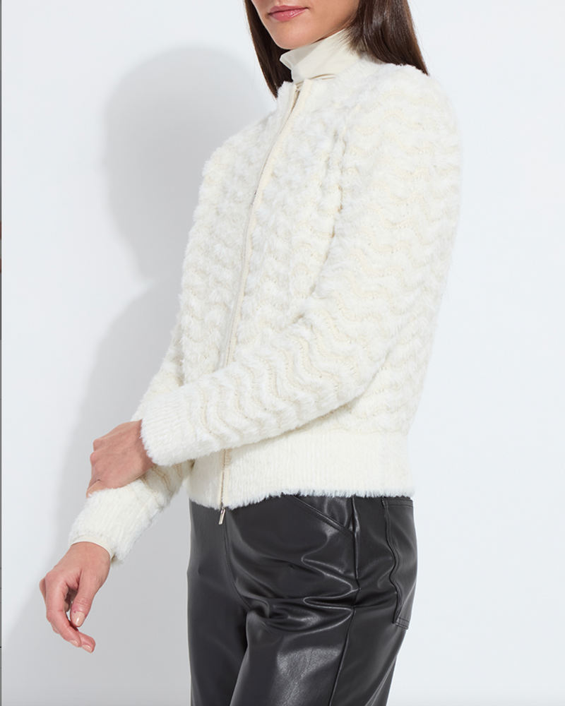 Ivanna Zip Front Kint Bomber