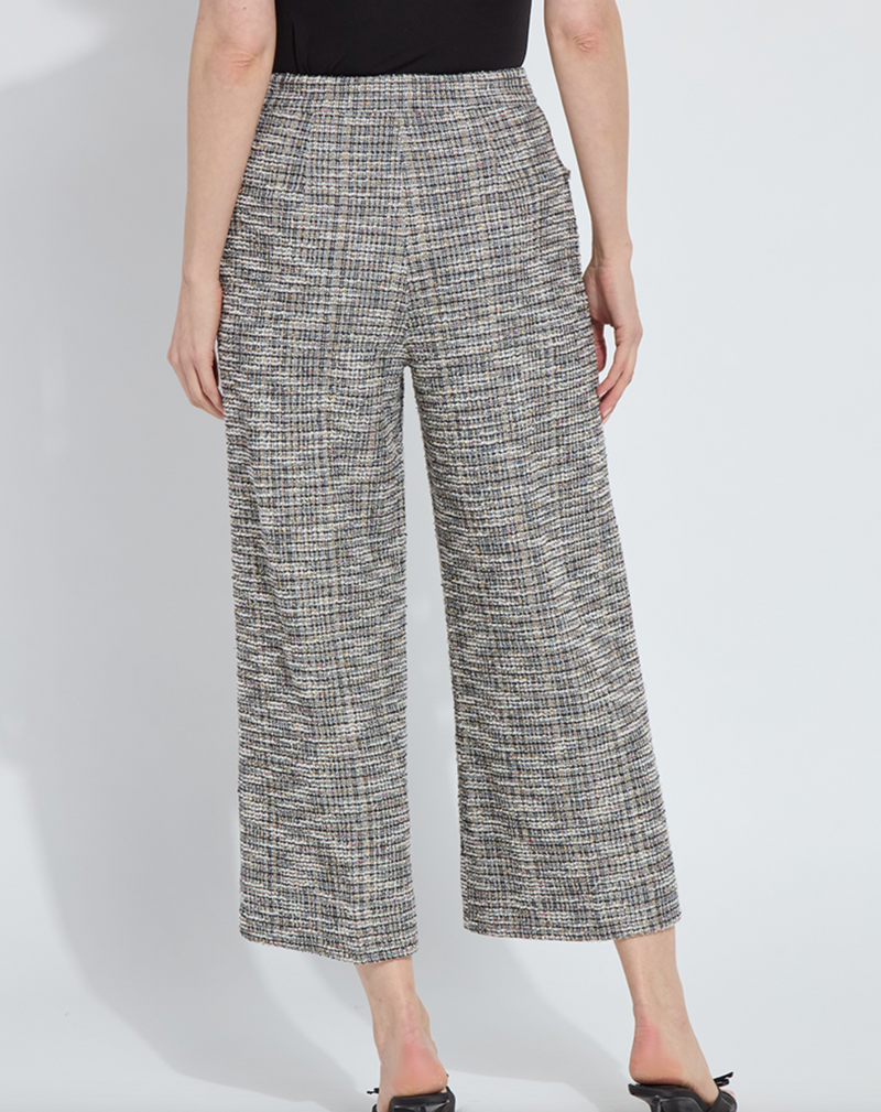 Charlotte Ankle Tweed Palazzo