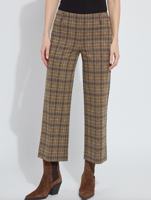 Marceline Crystal Embellished Crop Pant