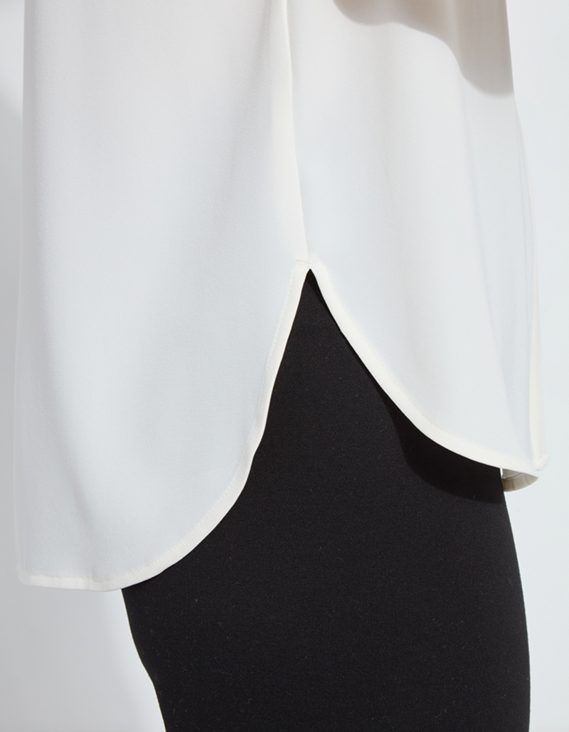 Ivette Pleated Balloon Slv Blouse