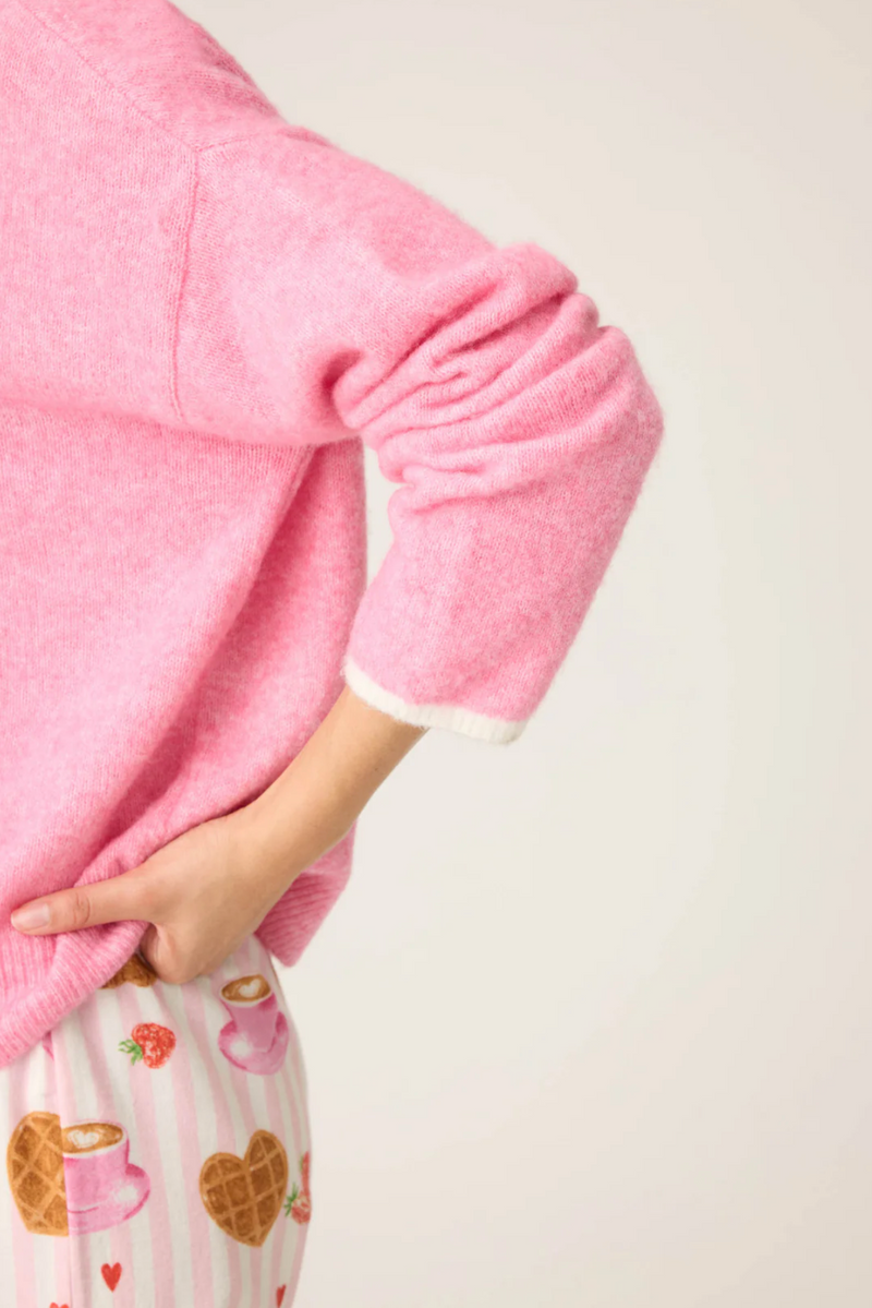 Cafe Et Croissants Snuggle Sweater
