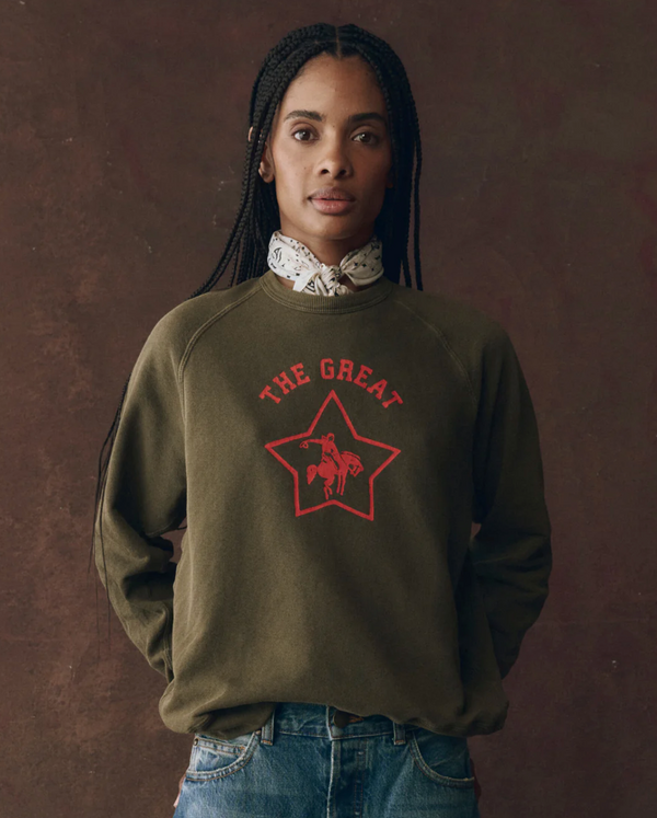 The College Sweatshirt W/ Rodeo Star