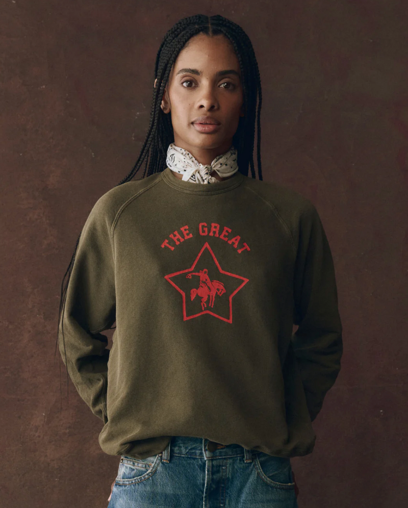 The College Sweatshirt W/ Rodeo Star