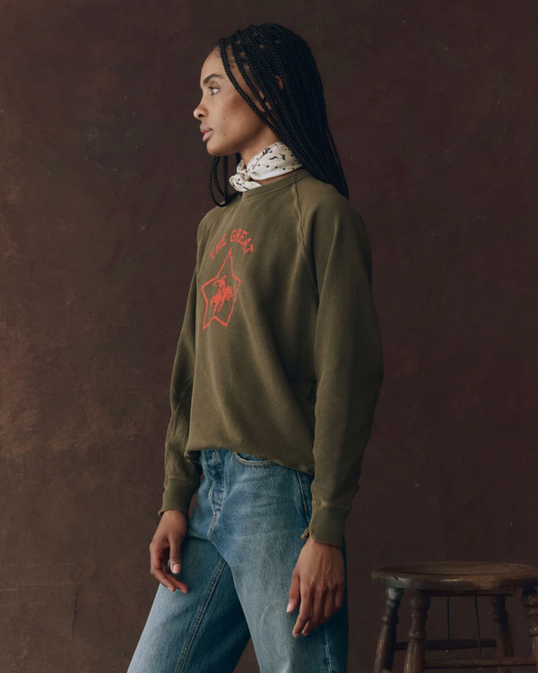 The College Sweatshirt W/ Rodeo Star
