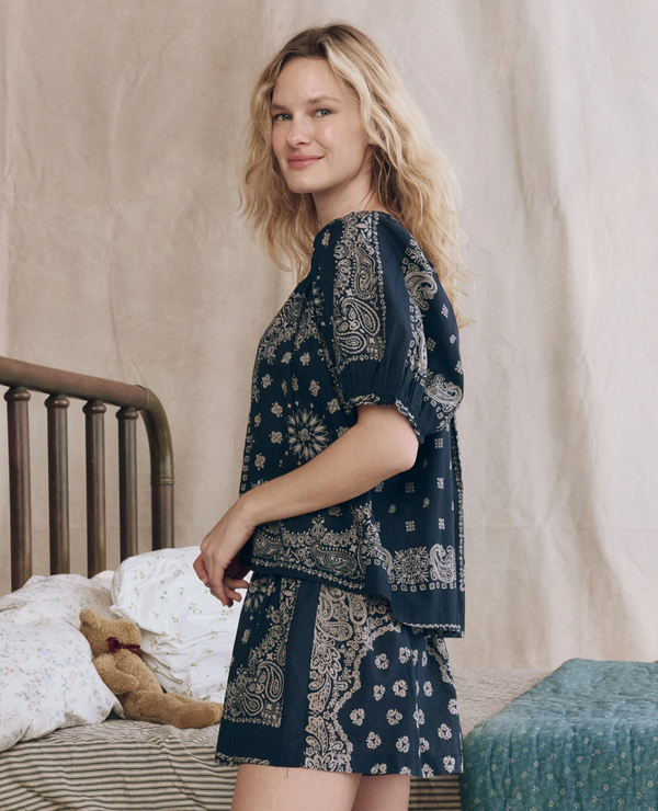 The Smocked Sleep Top