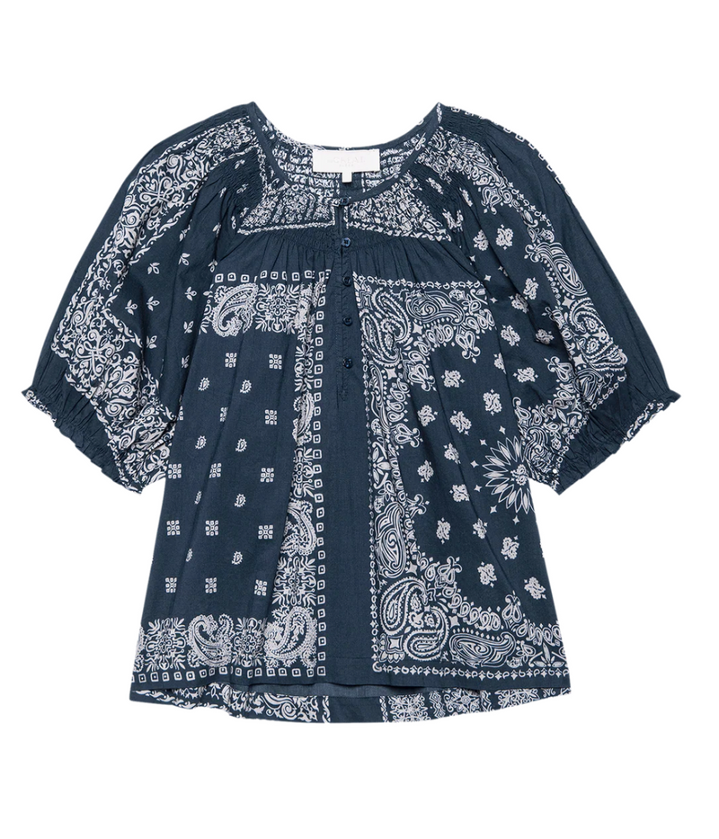 The Smocked Sleep Top