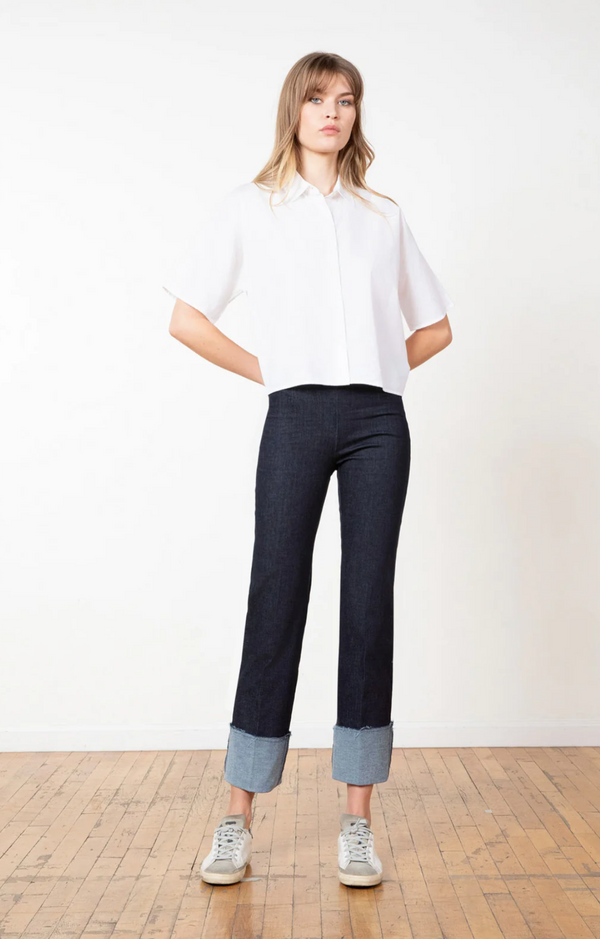 Bonnie Brown Denim Pant