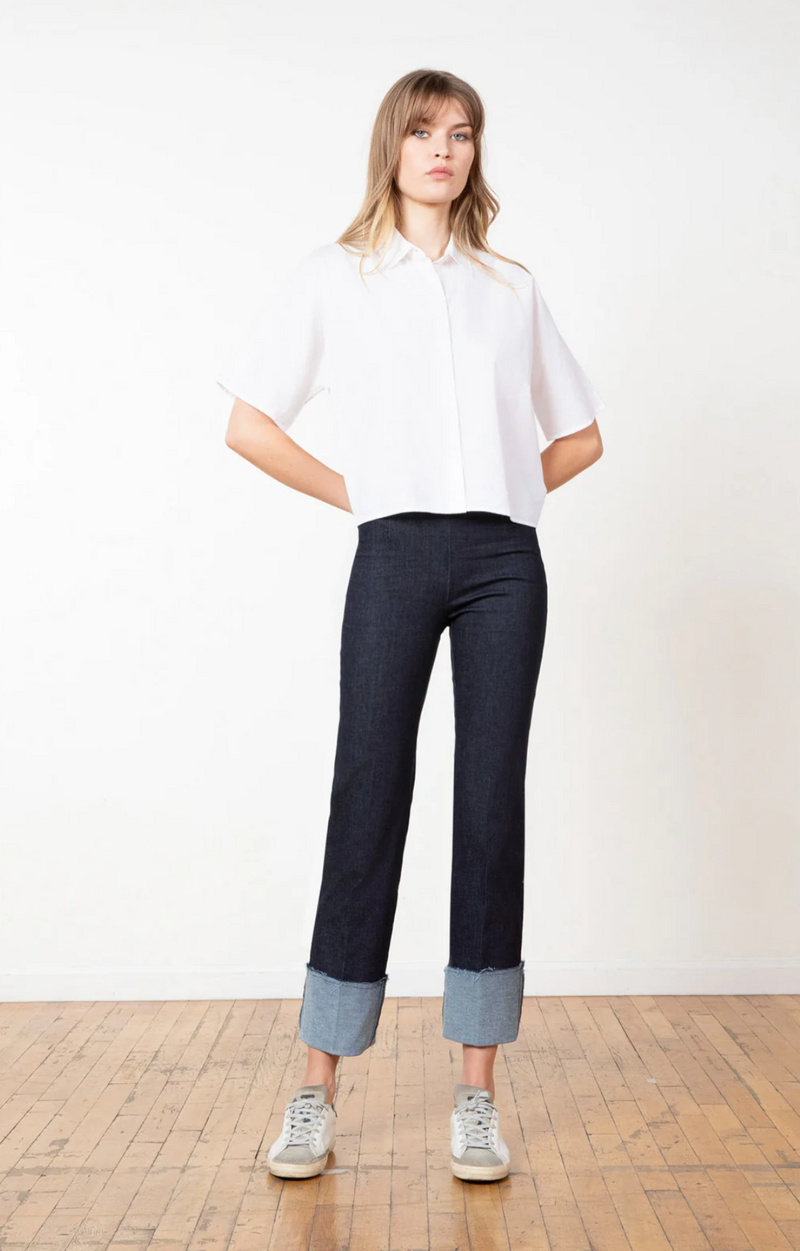 Bonnie Brown Denim Pant