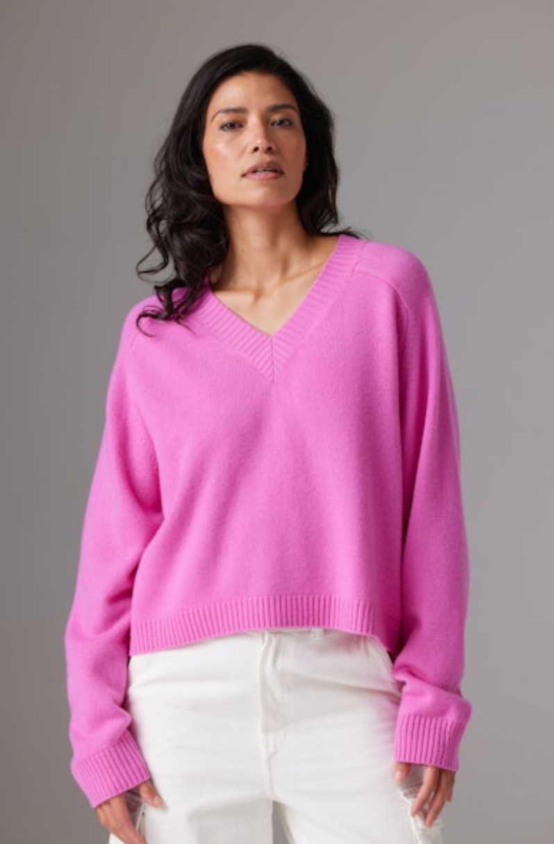 MC Santana Slouchy V Sweater
