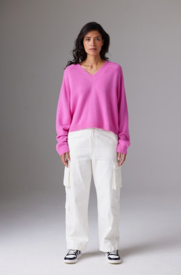 MC Santana Slouchy V Sweater