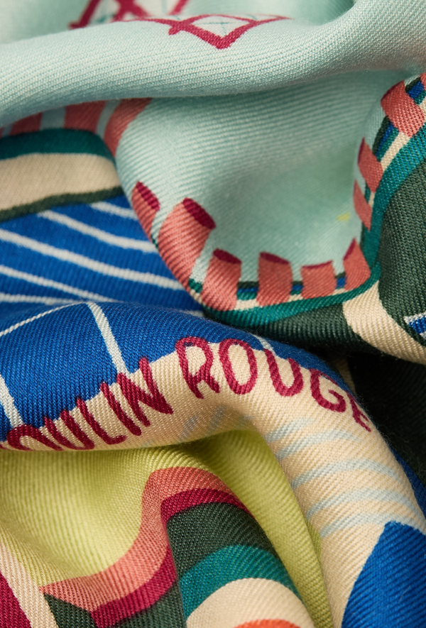 100 Square J'aime Paris Scarf