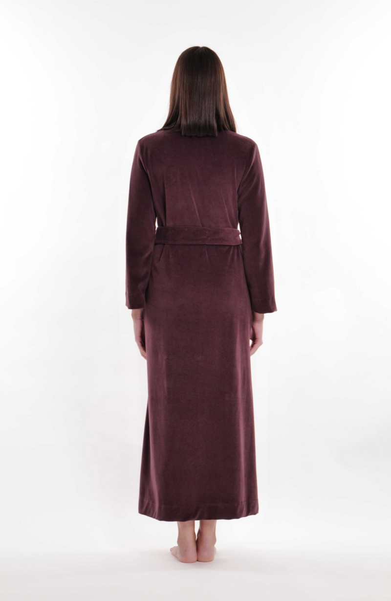 Cotton Velvet Robe