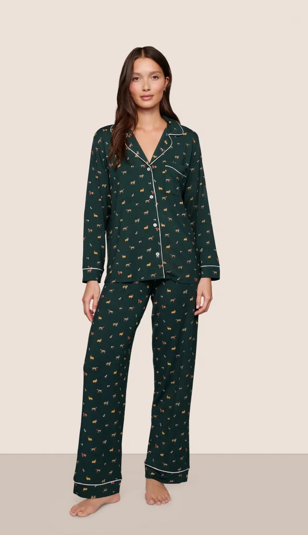 Gisele Printed Long PJ Set
