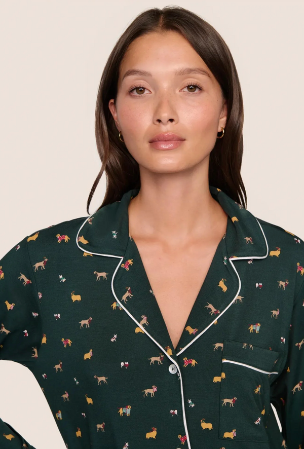 Gisele Printed Long PJ Set