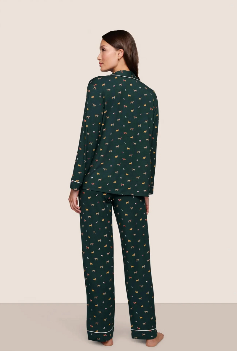 Gisele Printed Long PJ Set
