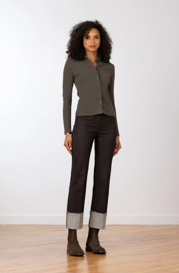 Bonnie Brown Denim Pant