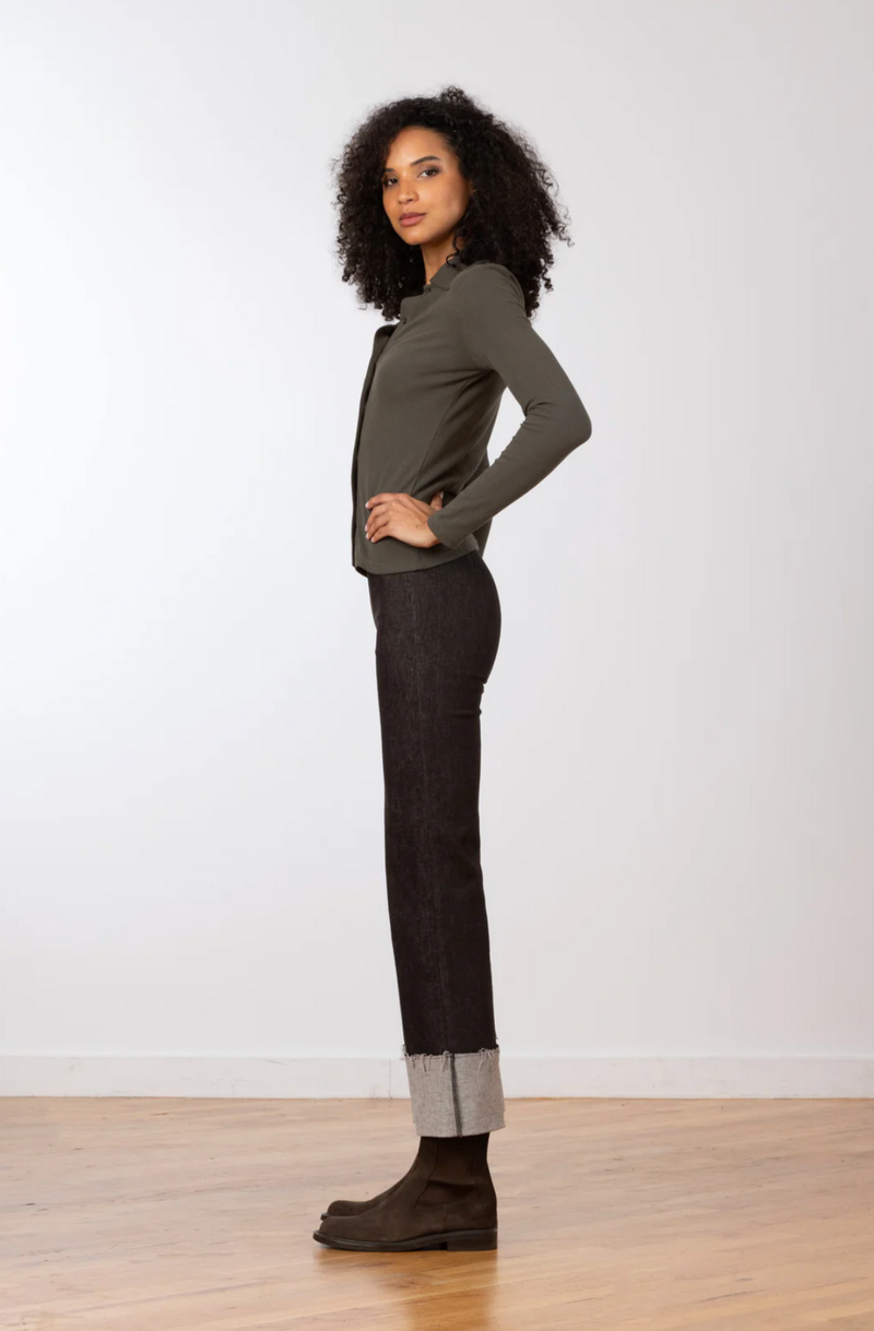 Bonnie Brown Denim Pant