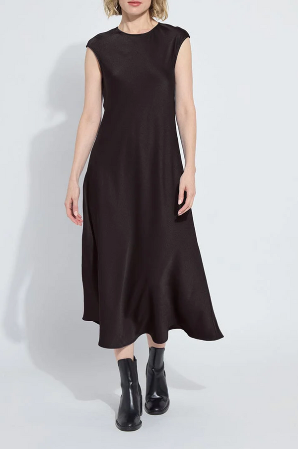 Silvana Bias Cut Midi Dress