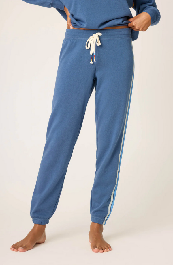 For the Locals Striped Banded Pants