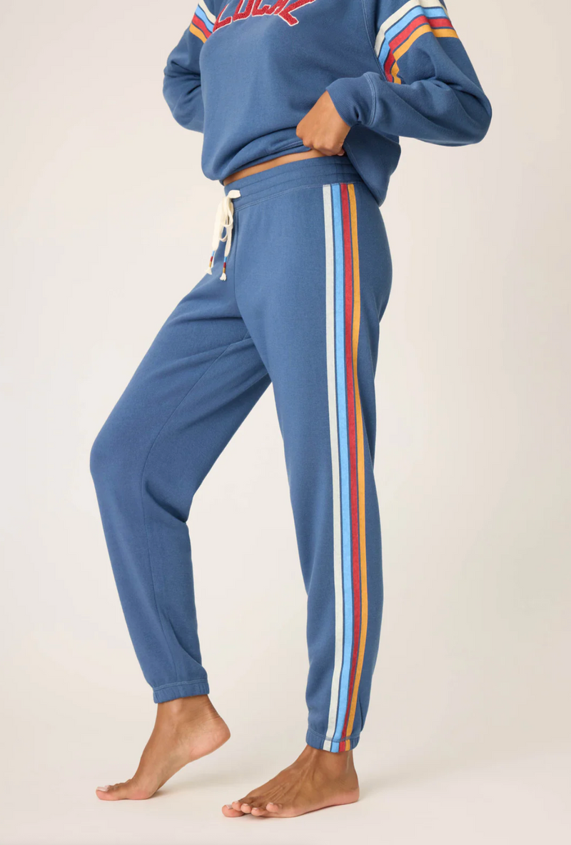 For the Locals Striped Banded Pants