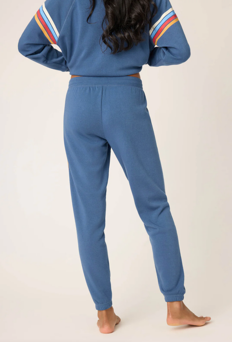 For the Locals Striped Banded Pants