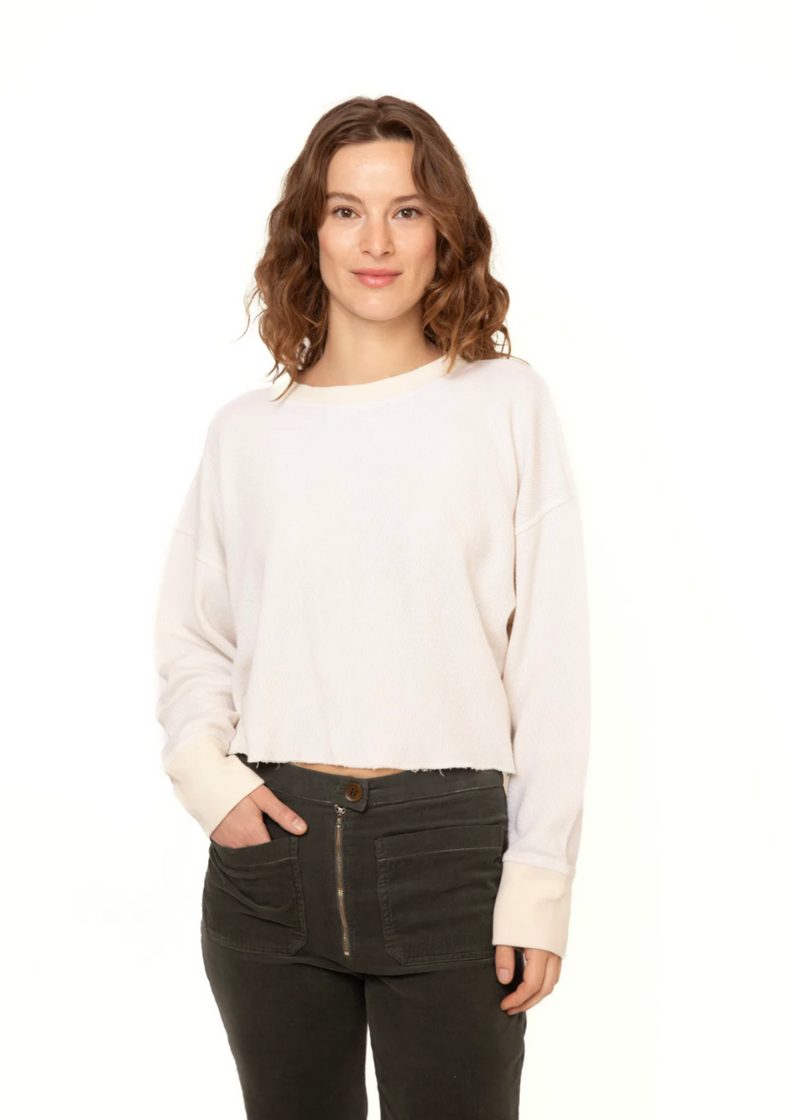 Boxy Thermal Tee