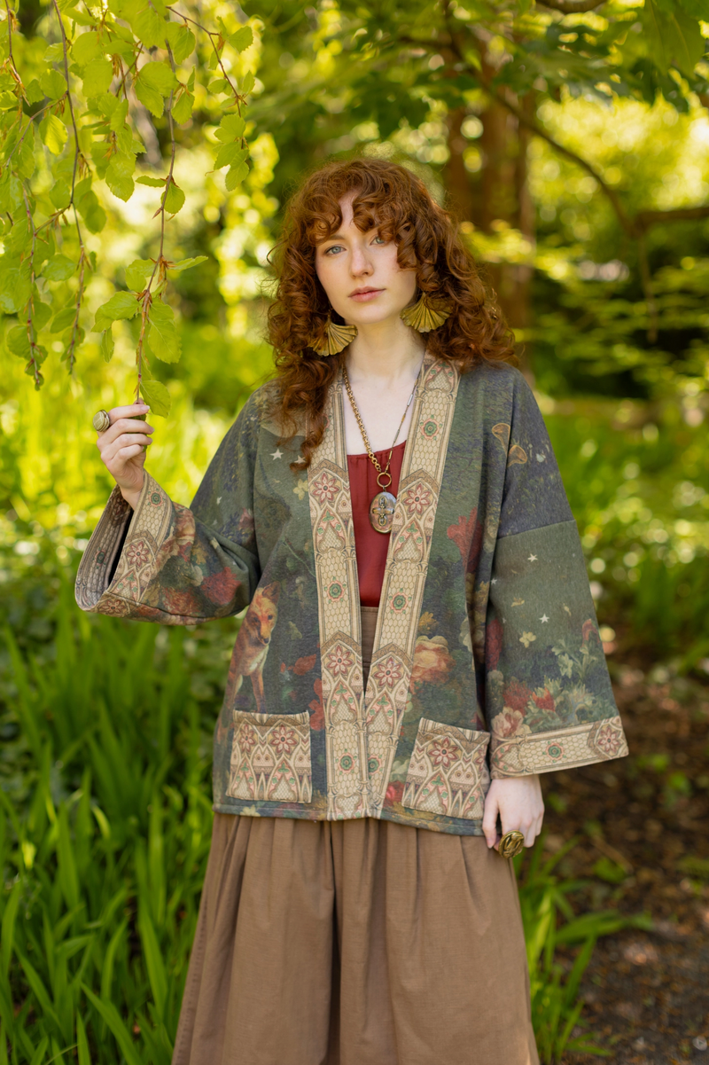 Messenger Fleece Cottage Cardigan