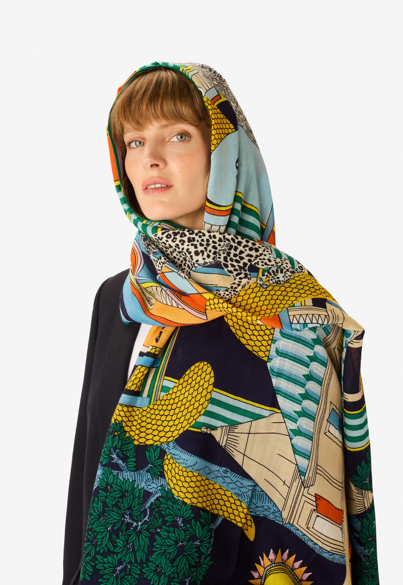 Scarf 100 - Nicolas - Multicolor