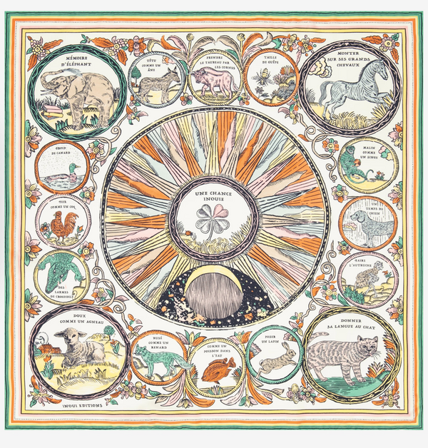 Square 70 - Chance Inoui - Multicolor $231